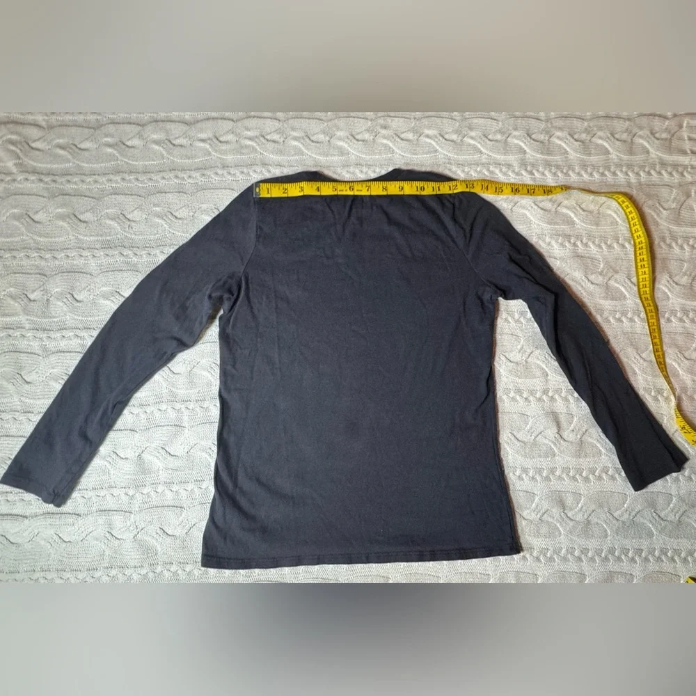 Children’s Place Black Long Sleeve Cat Graphic Shirt #1089